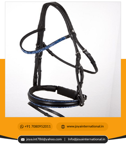 Nouveau arrivé exportateur de bride en cuir de haute qualité fabricant personnalisé confort XS bride à mors pliable - Product Image 6