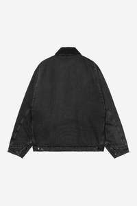 2026 nouveau hiver Vintage moderne haute qualité personnalisé Baggy veste pour hommes conception réversible polaire doublure avant couleur lourde - Product Image 6
