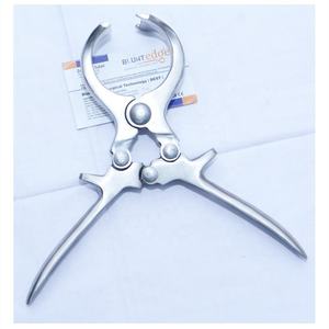 Fórceps de castración profesional Burdizzo con mango de madera Dispositivo para castración Burdizzo para castración sin sangre de toros - Product Image 1