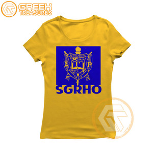 เสื้อยืด Sigma Gamma Rho สำหรับผู้หญิงเสื้อสำหรับสโมสรผ้าฝ้ายเจอร์ซีย์คุณภาพสูงระบายอากาศได้ดี - Product Image 2