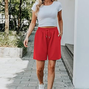 Nouveau design de shorts surdimensionnés pour femmes Shorts surdimensionnés pour femmes sur mesure Meilleurs shorts surdimensionnés pour femmes - Product Image 3