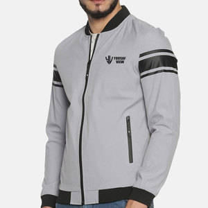 Blouson aviateur d'hiver pour hommes de taille personnalisée Vêtements chauds avec logo à l'avant Vente en ligne pour adultes - Product Image 2
