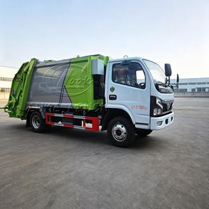 Nouveau camion compacteur de déchets Dongfeng Furika 6-8 m³ avec compression hydraulique, camion d'assainissement LHD RHD à vendre - Product Image 5