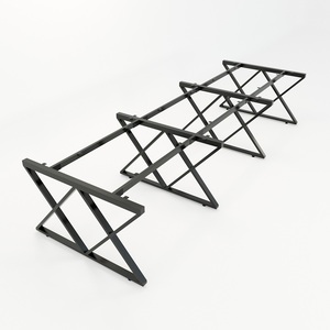Juego de Base de Mesa de 6 Piezas XConcept, Diseño Minimalista, Requiere Ensamblaje - HCXC013, Tamaño 360x120 - Product Image 1