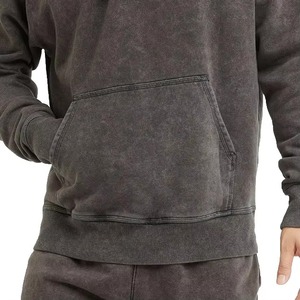 Última Llegada, Precio al por Mayor, Sudaderas con Lavado Ácido para Hombre, Estilo Urbano Nuevo, 100% Algodón, Otoño, Servicio ODM - Product Image 6