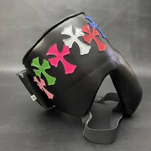 Protector Inguinal de Alta Calidad, Personalizable, de Cuero, para Entrenamiento de Boxeo, con Acolchado Grueso de 4 Capas y Agarre Acolchado - Product Image 3