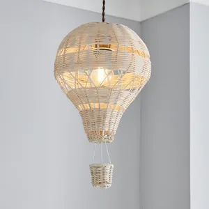 Decorative Viet Nam <b>New</b> Trend Luxury <b>Home</b> Handwoven Air <b>Balloon</b> Rattan Rattan Lampshade by Thien Thanh - Product Image 6