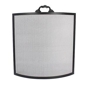 Pantalla de Chimenea de Hierro de Lujo con Acabado de Recubrimiento en Polvo, Tamaño y Color Personalizables, Forma Irregular, Decoración para el Hogar con Leña - Product Image 3