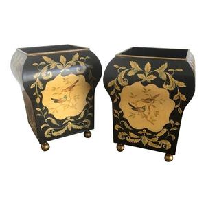 Cubo de basura de Metal redondo con diseño impreso, decoración de oficina, decoración del hogar, cubo de basura, tamaño personalizado, color de forma - Product Image 2