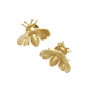 Boucles d'oreilles clous en laiton avec pierres précieuses, vente en gros, pierres naturelles, finition plaquée or 18 carats, motif unique de créateur, prêtes à être expédiées - Product Image 2