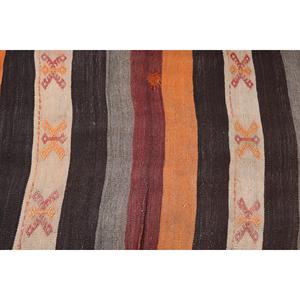 2.5x9.2 ft Vintage <b>Rug</b>, <b>Runner</b> Turkish <b>Rug</b>, Brown Moroccan <b>Rug</b> - Product Image 5