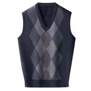 Suéteres de Moda para Hombre, Sin Mangas, Cómodos, para Invierno, Estilo Casual Moderno para Jóvenes - Product Image 1