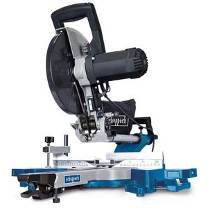 Scie à onglet 2000W, lame de 254 mm, 28 dents, 2 vitesses pour une coupe optimale, scie multi-matériaux pour bois, aluminium, acier, cuivre, rapide - Product Image 1