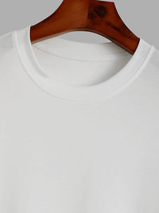 Nouveau t-shirt à manches longues pour homme, t-shirt simple à col rond imprimé, tendance, polyvalent, hauts décontractés, t-shirt pour homme - Product Image 5