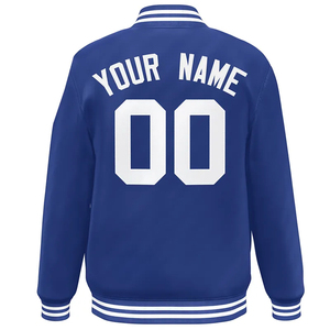 Vestes de baseball pour hommes en gros sur mesure Manteaux de moto sport en polyester grande taille Letterman Service OEM vierge personnalisé - Product Image 4