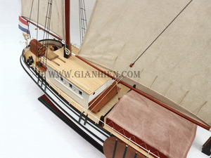 Gia Nhien Fabricant Approuvé Conception Personnalisée quantité minimale de commande Bas VOORWAARTS VOORWAARTS MODÈLE DE BATEAU EN BOIS-MODÈLE DE BATEAU EN BOIS - Product Image 4