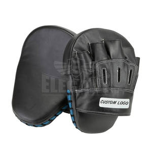 2025 guantes de enfoque de boxeo curvo almohadillas MMA Kick Boxing Martial Thai Kick Pad Material de cuero de alta calidad Focus Pad - Product Image 1