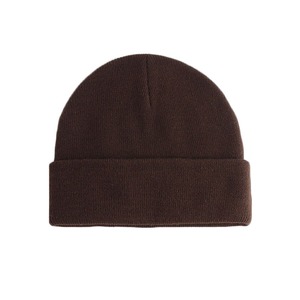 100% Acrylic Knitted Winter <b>Warm</b> Plain Blank Green Custom Beanie <b>Hat</b> - Product Image 2