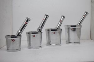 Hojas de acero inoxidable, mortero y caballete para uso doméstico, cocina y Camping, de alta calidad, disponible en diferentes tamaños - Product Image 2