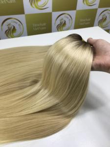 Pour 100% vierge Remy cheveux humains Super Double dessiné extrémités épaisses pleine cuticule alignée en vrac doux lisse brillant Extensions de cheveux - Product Image 3