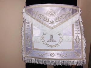 Delantal masónico DELANTAL DEL TESORERO Masonic Regalia - Product Image 5