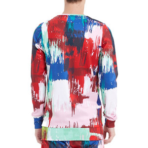 Sweat-shirt pour hommes sur mesure Nouveau design 100% coton polaire à col rond vêtements d'hiver avec motif imprimé - Product Image 2