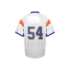 Nouveauté, maillot de football américain de haute qualité, respirant, séchage rapide, 100% polyester, taille plus, couleur personnalisée, nom de l'équipe - Product Image 2