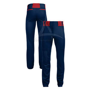 กางเกงเบสบอลคุณภาพสูงสำหรับผู้ชาย-ระบายอากาศได้ดี แห้งเร็ว 100% โพลีเอสเตอร์ ขายส่ง - Product Image 2