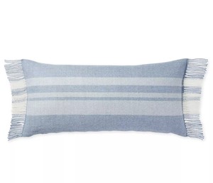 Vente en gros personnalisé style américain lin/coton rayure jeter oreiller coussins décor à la maison fil teinture oreiller couvre - Product Image 3