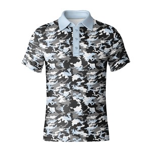 Polo de Golf Personalizado con Logotipo, Elástico, de Poliéster y Spandex, Control de Humedad, Uniforme de Golf para Hombre - Product Image 6