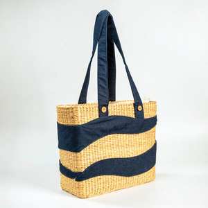 Designer Water Hyacinth Straw <b>Beach</b> Bag Handbags for Women - Product Image 5