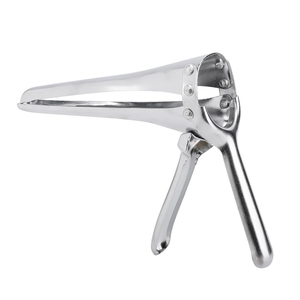 Spéculum vaginal en acier inoxydable de qualité supérieure pour bétail, dilatateur réutilisable pour moutons, chèvres, instrument obstétrique vétérinaire - Product Image 1