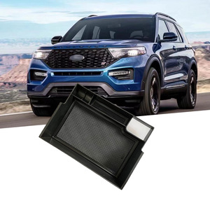 Para <span class=keywords><strong>Ford</strong></span> <span class=keywords><strong>Explorer</strong></span> 2020 2021, consola central para coche, reposabrazos, caja de almacenamiento, organizador <span class=keywords><strong>Interior</strong></span>, bandeja, accesorios Abs - Product Image 2
