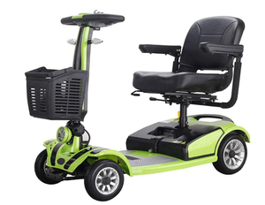 Offres Spéciales industriel bricolage Grade quatre roues électrique adulte Vintage Scooter vélo pliant avec personnalisation OEM - Product Image 1