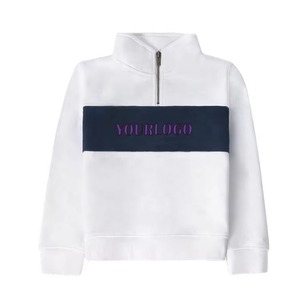 Personalizar ropa de hombre 100% algodón sudaderas con media cremallera sudaderas de talla grande para Hombre Sudaderas personalizadas para hombre - Product Image 4