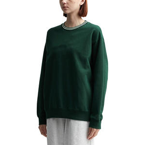 Sweat à capuche court en molleton pour femme, personnalisable, respirant, avec logo, design de tissu de haute qualité, col rond, pull-over - Product Image 6