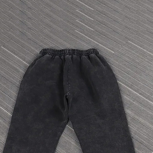 Vente en gros de pantalons et pantalons de jogging évasés pour femmes 100% coton respirant doux baggy large pantalon droit pour femmes - Product Image 6