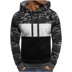 Sudadera con capucha deportiva informal para hombre con cremallera, novedad de invierno, manga larga estampada, sudadera con capucha de moda de otoño - Product Image 1