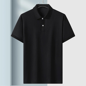 Chemises polo de travail pour le personnel d'entreprise, sur mesure, à séchage rapide, logo imprimé, respirantes, manches courtes, chemise polo pour homme en stock - Product Image 2