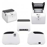 Impresora Térmica de Etiquetas y Recibos 2 en 1 de 80mm, 150mm/s, 203dpi, de Escritorio, USB, LAN, WiFi, SDK, MHT-L80G, en Stock, Venta al Por Mayor B2B de Fábrica, ODM