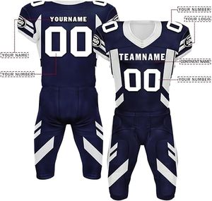Tenue de football américain unisexe de haute qualité, nouvelle arrivée, respirante, pour équipe - Product Image 3