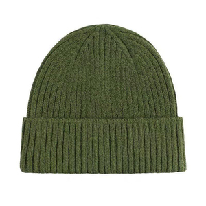Gorro de punto cálido de invierno personalizado al por mayor, gorro con logotipo bordado personalizado, gorro Unisex para hombre, gorros de punto de invierno - Product Image 1