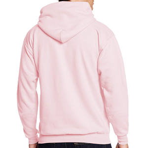 Sweat à capuche épais de couleur unie à la mode facile à porter respirant grande taille vente chaude Pluvier imprimé de marque privée - Product Image 5