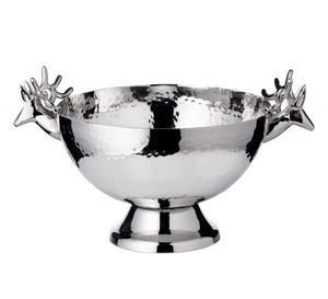 Elegante Tazón para Servir de Acero Inoxidable con Acabado Liso Diseñado para una Presentación de Alimentos con Clase en Áreas de Comedor - Product Image 1