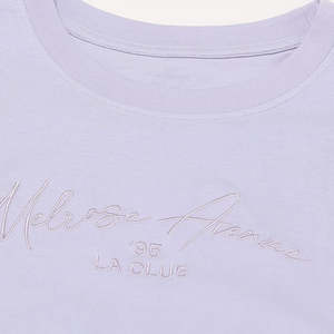 Camisetas de Verano para Mujer, Ecológicas, Transpirables, de Secado Rápido, con Bordado Estampado, Colores Personalizados y 100% Algodón - Product Image 5