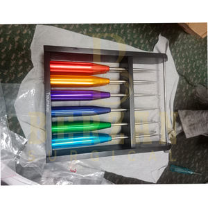 Curetas cervicales de arco iris americano, instrumentos ortopédicos de columna vertebral, curetas de Cirugía de hueso Cervical, remaches 2022 - Product Image 6