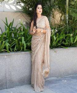 Vind De Perfecte Laagste Prijs Saree Voor Dagelijks Gebruik Uit Onze Collectie Kanchipuram Jacquard Zari Werk Saree Met Blouse - Product Image 1