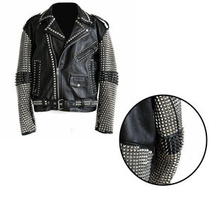 Fashionable Genuine Leather <b>Jacket</b> for Men OEM Wholesale Custom Design Comfortable Stylish Casual Street Wear Leather <b>Jacket</b> - Product Image 5