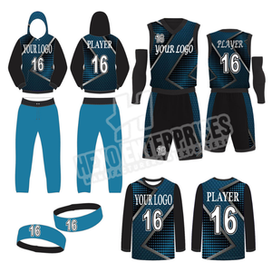 Ensemble d'uniformes de basket-ball bon marché de couleur personnalisée en gros vêtements de sport survêtements de maillot de basket-ball bleu pour femmes - Product Image 5