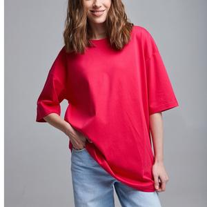 Camisetas de Algodón Modernas para Mujer, Camisetas de Manga Corta Estampadas, Camisetas Holgadas e Informales para Mujer - Product Image 2